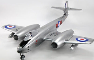 Dynam Gloster Meteor Twin 70mm EDF Jet V2 6S w/flaps retracts